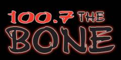 100.7 THE BONE FM Logo