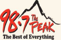 98.7 The Peak Logo
