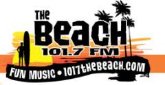 101.7 The Beach Logo