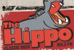 104.3 The Hippo Logo