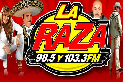 La Raza 98.5/103.3 Logo