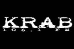 106.1 KRAB Radio Logo